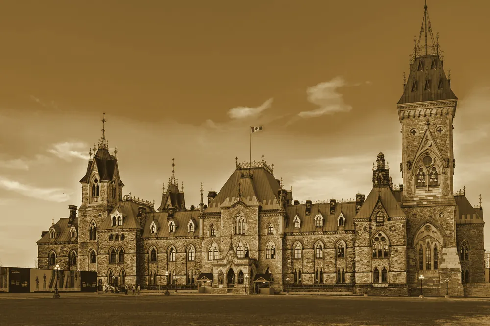 The East Block on Parliament Hill